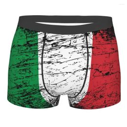 Underpants Italia Italy Men's Underwear Italian Flag Boxer Shorts Panties Funny Soft For Male Plus Size Fashion