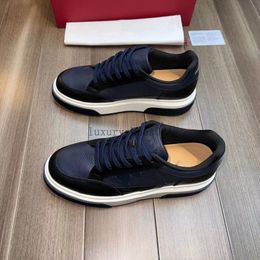 Feragamo goes out High class quality Low help Gancini sneakers men desugner all men color leisure shoes style up luxury are brand sneaker 5.14 01