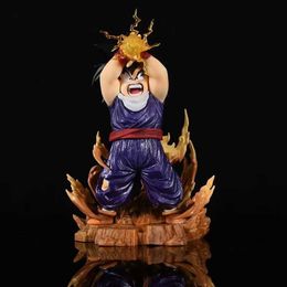 Action Toy Figures MM Studio Sun Wufan GK Angry Magic Flash Handmade Statue Model Decoration Gift