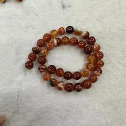 Strand Natural Red Agate Stone Beads 10mm DIY Jewellery Necklace Gemstone Bangle For Woman Gift Wholesale !