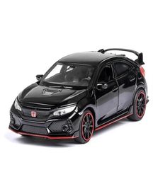 132 Alloy Honda Civic Type R Honda Model Toy Cars Die Cast Metal Pull Back Light Sound Function Car Collection Toys Vehicle Y20013394503