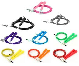 300ps 3M High Speed Steel Wire Bearing Skipping Rope Crossfit Adjustable Metal Jump Rope Fitness Cardio Sports Gift Whole8730568