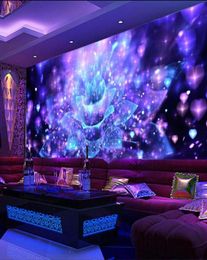 modern wallpaper for living room nightclub flower bar KTV tooling background wall4352634