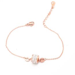 High quality fashion design love symbol bracelet rose gold female jewelry gift with Original logo bvlgrily