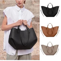 Mirror quality cyme Leather tote bag luxury handbag womens mens weekender Purse CrossBody shop designer bags 2 size small large sling Clutch pochette Shoulder bag