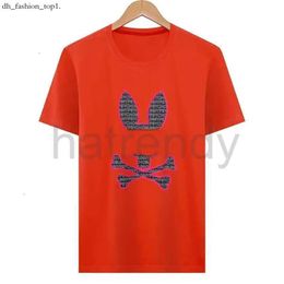 Psyco Bunny shirt Psychological Bunny T Shirt Psychological T-shirts top quality 24ss American Designer Business Fashion Tees Mens Women Usa High Street Polos 988