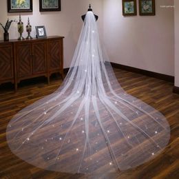 Bridal Veils Arrival One Layer Ivory Champagne Wedding Cathedral Accessories Boda Velo De Novia