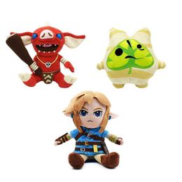 Stuffed Plush Animals New Zelda Plush Toys Legendary Cartoon Character Link Sprite Seed Man Game Animation Peripheral Fill Doll Best Birthday Gift for Children