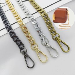 40120CM High Quality Metal Bag Chain DIY Woven Aluminium Shoulder Strap Crossbody Replacement Chains Accessories 240429