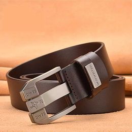 Belts 2013 newMen Belt Male High Quality Belt Men Male Strap Luxury Pin Buckle Genuine Fancy Vintage Jeans Free Shipping Y240507CUPZ