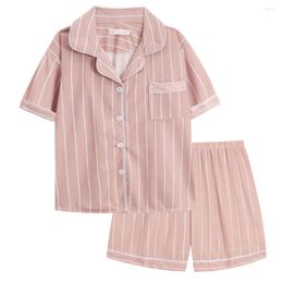 Home Clothing NHKDSASA Brand Women Pyjama Sets Fashion T-Shirts With Short Sleeve Female Pyjamas Simple Style Suit Ice Silk Sleepwear