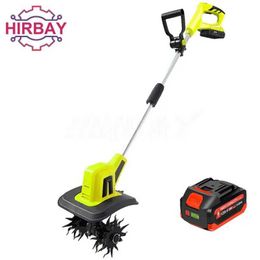 Lawn Mower 20V handheld electric breeder cultivator garden rotary servo cordless weeder tractor tool portable grass trimmerQ240514
