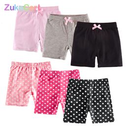 2pc Summer Kids Girls Shorts Cotton Safety Pant Underwear Briefs Short Beach Pants Leggings For 310 Year 240510