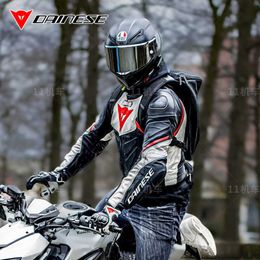 DAINE Racing suitDennis AVRO cycling suit racing dark night knight motorcycle anti fall leather jacket for men and women in winter