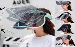 Brave Person Women Antiuv Lens Hat Female Plastic Wide Brim Sun Casual Summer Rotating Empty Top Visor CapA526 Hats5771049