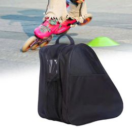 Outdoor Bags Roller Skate Bag Durable With Pockets Oxford Cloth Handbag Skating Accessories