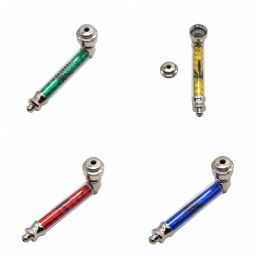 Newest Aluminum Alloy Smoking Pipe High Quality Mini Filter Herb Pipes Tube Unique Design Many Styles Easy To Carry ZZ