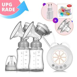 Breastpumps Electric pump unilateral and bilateral breast manual silicone baby breastfeeding accessories Q240514