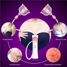Breastpumps USB charging electric breast expander reusable portable vacuum cup pump with silicone ring Q240514