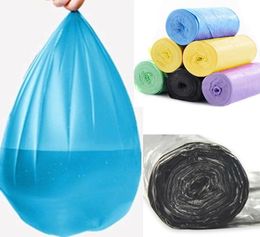 50 Pcs Roll Home Office Kitchen Convenient Environmental Cleaning Waste Bag Plastic Trash Bags Disposable Garbage Trash2008605