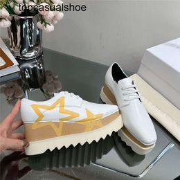 Stella Mccartney Elyse Luxury Sneak Star Designer platform Chunky shoes Sneakers With Original box
