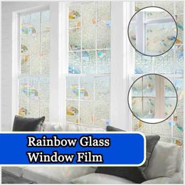 Window Stickers PVC Frosted Electrostatic Glass Film Opaque Privacy Protection No Glue Living Room Bedroom Home Decoration