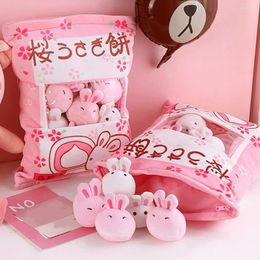 Pillow Plush Mini Dolls Cherry Blossoms Soft Toy Simulation Doll Sofa For Decoration Blossom