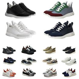 Top Designer Sneaker Orange H Fashion Sneaker Casual Plattform Weißer Bodenschuh Echtes Lederwagen Luxus Basketball Herren Schuhe Grüne Trainer Laufschuhe Laufschuhe