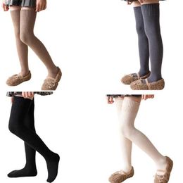 Kids Socks Childrens dress thick elastic socks for autumn thick elastic socks above the knee and non slip elastic socks for winterL2405