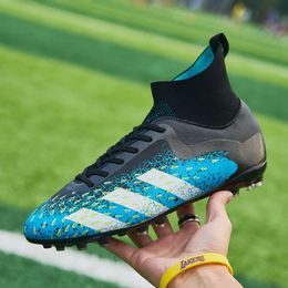 New Football boot training shoes High top Football boot Men's grass Football boot