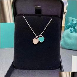 Pendant Necklaces Designer Gold Necklace For Women Trendy Jewlery Bracelets Costume Cute Fashion Jewellery Custom Chain Elegance Heart Dhybh