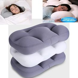 Omni directional ergonomic sleep pillow egg sleeper memory foam cartilaginous neck pillow release 3D cloud mini deep sleep pillow 240514