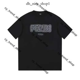 Fendishirt Italy FEN Men Designer T Shirt Womens Clothes Exclusive Summer Tees Polo Goth Short Sleeve Haikyuu Brand Fendu Short Fenti Tshirt Louiseviution Shirt 125