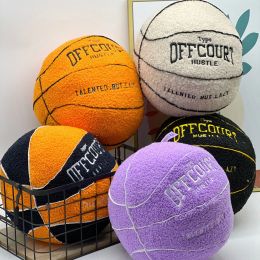 Cushions YORTOOB Basketball Pillow Plush Toy Multiple Colours Soft and Funny Gift or Home decorations