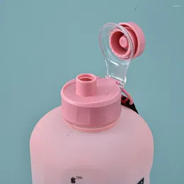 Water Bottles 2.2L Large Capacity Sports Bottle Portable Leakproof Drink For Girl Gym Travel Drinkware