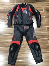 DAINE Racing suitDennis Motorcycle Cycling Pants Racing Bending Heavy Motorcycle Anti drop Knight Leather Waterproof and Warm All Seasons Men and Women