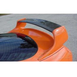 Accessories For 9398 Supra Spoiler MK4 Rear Trunk Wing Carbon Fibre Blade and Side Small Parts and FRP Legs unpainted