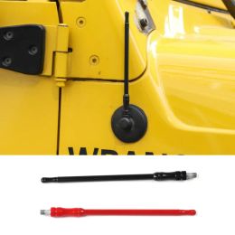 Accessories 17CM Metal Antenna Long Section Dcoration Cover For Jeep Wrangler TJ 19972006 High Quality Auto Exterior Accessories