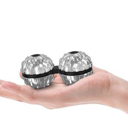 Metall LT Integrierte Massage Ball Fingerspitzen -Gyro -Spielzeug Dekompression Tool