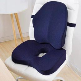 Pillow Memory Foam Seat Orthopaedic Coccyx Office Chair Support Back Waist Car Hip Massage Sets