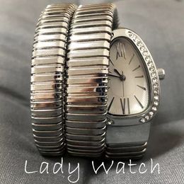 Ladies watch snake watch watches high quality women designer Watches 32MM alloy bezel glass mirror Quartz movement electronic watches casual Fashion gift Watches