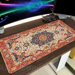 Pads Wrist Rests Large and beautiful Persian carpet design keyboard expanded printed unique gamer any Szie J240510