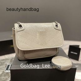 YS shoulder ysllbag crossbody The bag mini chain tote Niki bb package 22cm Rob buckle Grab the bid fold wrinkle classic Handbags designer bags 498894 DOV8