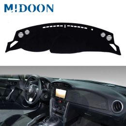 Accessories MIDOON Car Dashboard Cover Dash Mat Dash Pad Carpet Dashmat AntiUV For 86 GT86 FT86 Brz 20122015 2016 2017 2018
