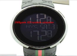 Luxury Watch Mens Collection Black Rubber Strap 44mm YA114207 Quartz Mens Watches Men039s Watch Top Quality2836834