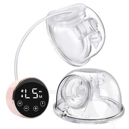 Breastpumps Manual split chest pump 3-mode 9-level dual electric low noise portable intelligent touch screen Q240514