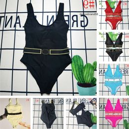 Fashion Womens Swimwear Bikinis Underwear Letter Print Designer Bathing Suits Lady Sexy Swimsuit with Chest Padded ggitys DYTN