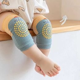 Kids Socks Cotton baby knee pad anti slip cartoon baby socks safe crawling pad boys and girls child protection accessoriesL2405