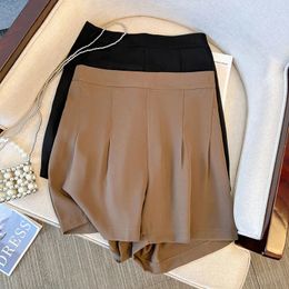 150Kg Plus Size Women Summer Shorts Loose Elastic Waist Wide Leg Pants 7XL 8XL 9XL 240506