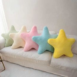 Stuffed Plush Animals Cute Decorative Little Star Soft Fill Pillow Toy Soft Hug Toy Childrens Sleep Cute Home Decoration Gift B240515